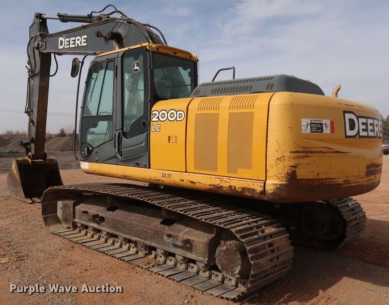 image for item DK3582 2008 John Deere 200D LC  excavator