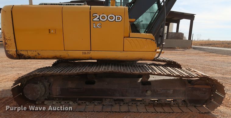 image for item DK3582 2008 John Deere 200D LC  excavator