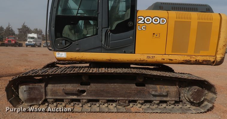 image for item DK3582 2008 John Deere 200D LC  excavator