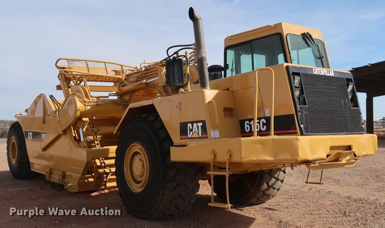 image for item DK3584 2004 Caterpillar 615C Series II  elevating scraper