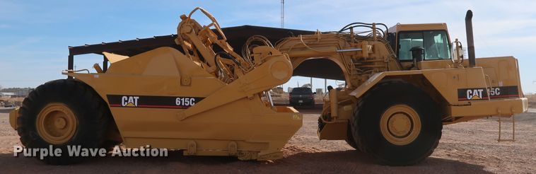 image for item DK3584 2004 Caterpillar 615C Series II  elevating scraper