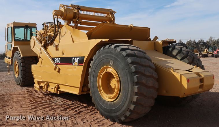 image for item DK3584 2004 Caterpillar 615C Series II  elevating scraper