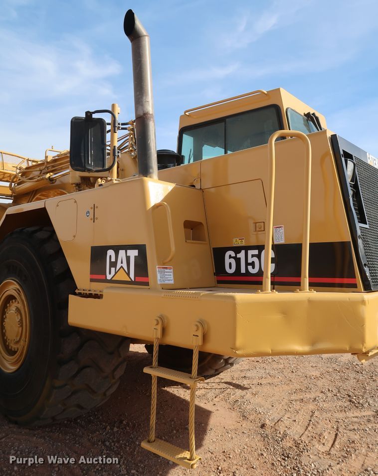 image for item DK3584 2004 Caterpillar 615C Series II  elevating scraper