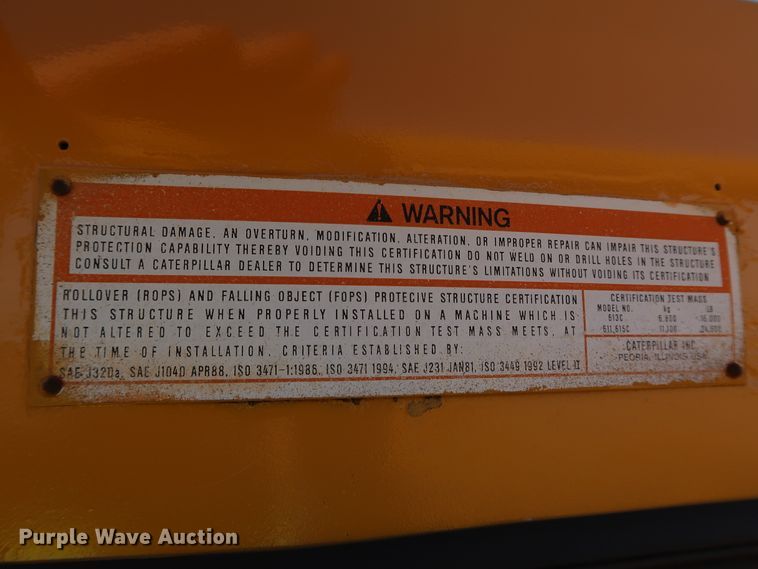 image for item DK3585 2000 Caterpillar 613C Series II  elevating scraper