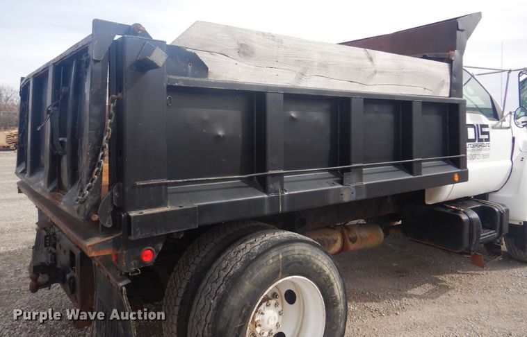 image for item DK4251 2000 Ford F750  dump truck