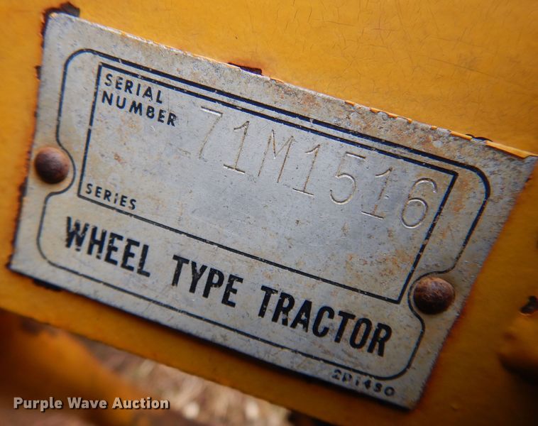 image for item DK4297 1972 Caterpillar 613  elevating scraper