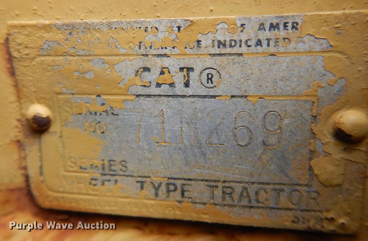 image for item DK4298 1970 Caterpillar 613  elevating scraper