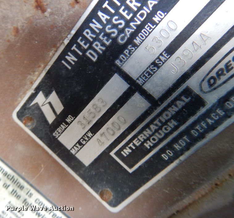 image for item DK4322 International 530  wheel loader