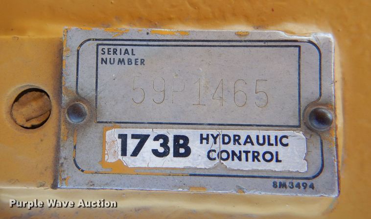 image for item DK7255 1971 Caterpillar D7F  dozer