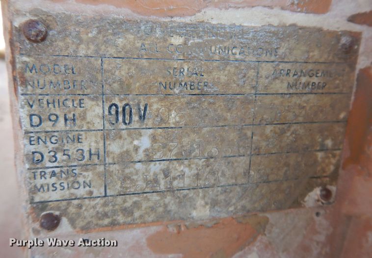 image for item DL5925 1980 Caterpillar D9H  dozer