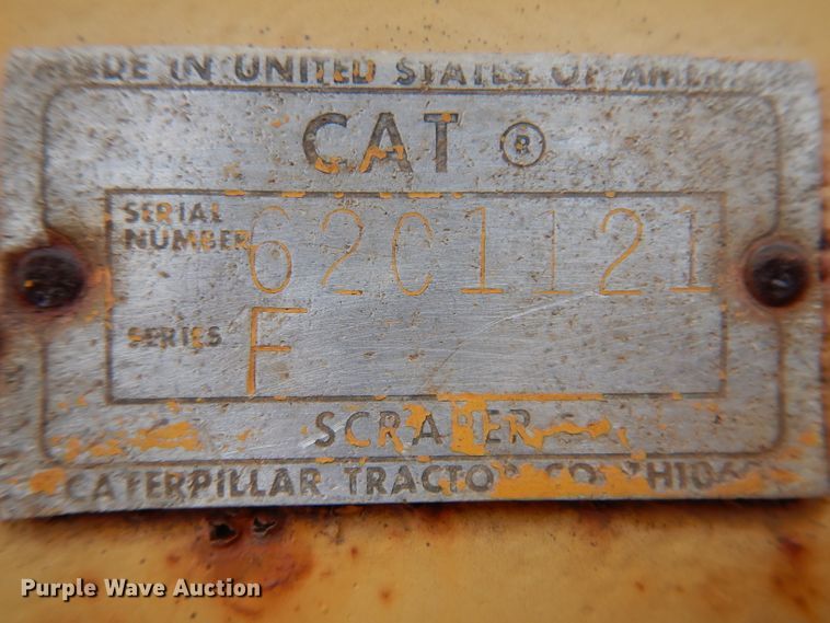 image for item DL5929 1961 Caterpillar 463  scraper