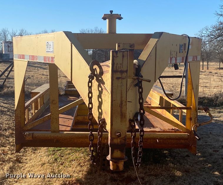 image for item DL6918 1997 Belshe T18  equipment trailer