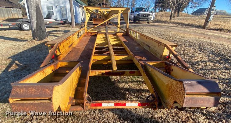 image for item DL6918 1997 Belshe T18  equipment trailer