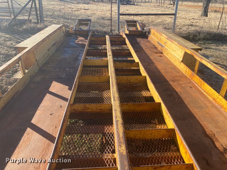 image for item DL6918 1997 Belshe T18  equipment trailer