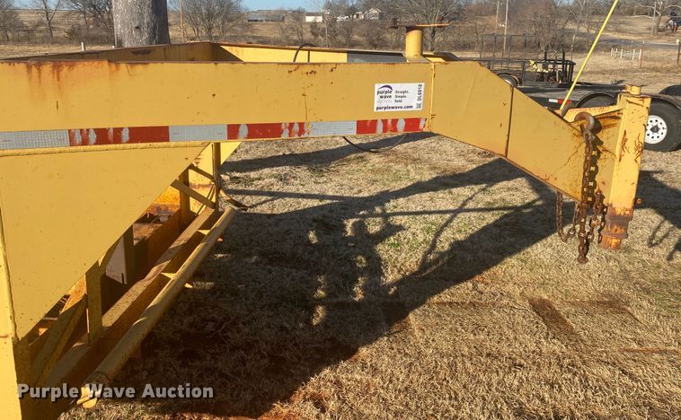 image for item DL6918 1997 Belshe T18  equipment trailer