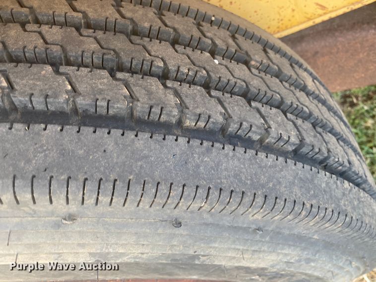 image for item DL6918 1997 Belshe T18  equipment trailer