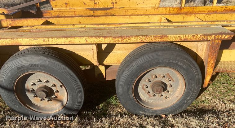 image for item DL6918 1997 Belshe T18  equipment trailer