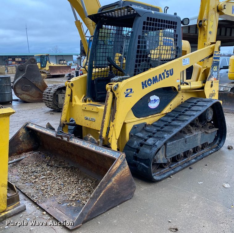 image for item DL6926 2007 Komatsu CK30  tracked skid steer loader