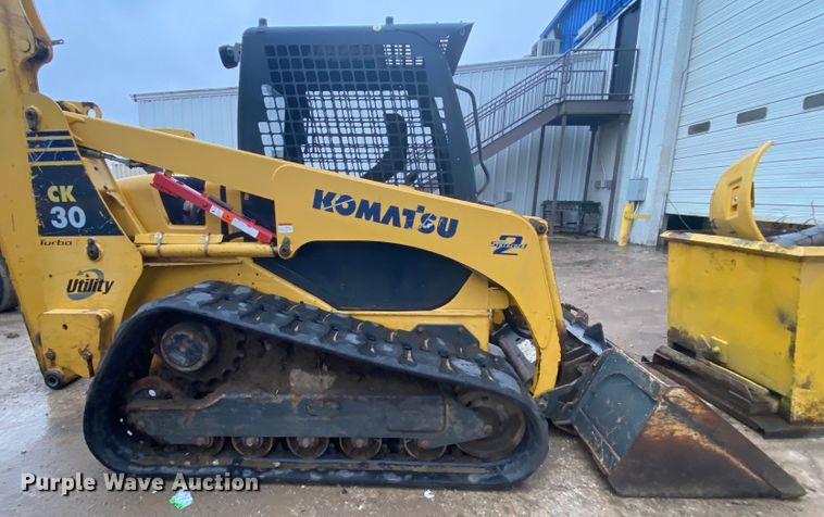 image for item DL6926 2007 Komatsu CK30  tracked skid steer loader