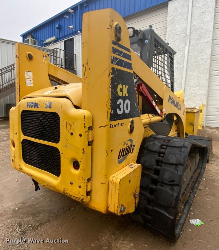 image for item DL6926 2007 Komatsu CK30  tracked skid steer loader