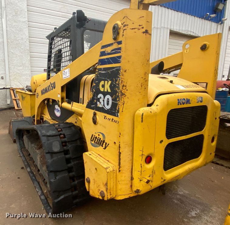 image for item DL6926 2007 Komatsu CK30  tracked skid steer loader