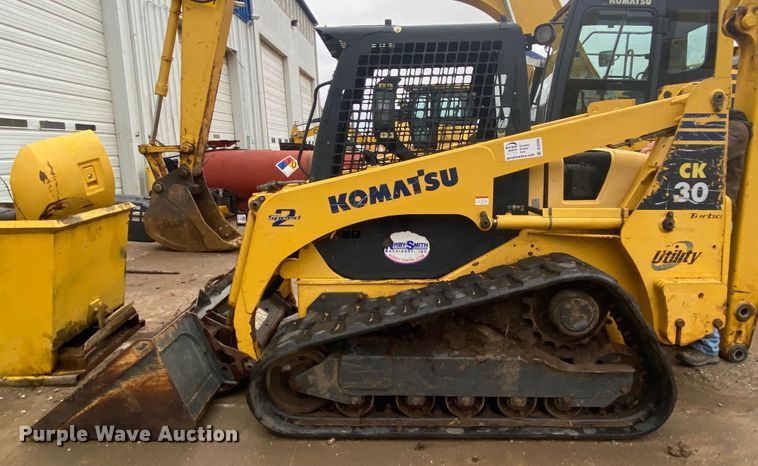 image for item DL6926 2007 Komatsu CK30  tracked skid steer loader