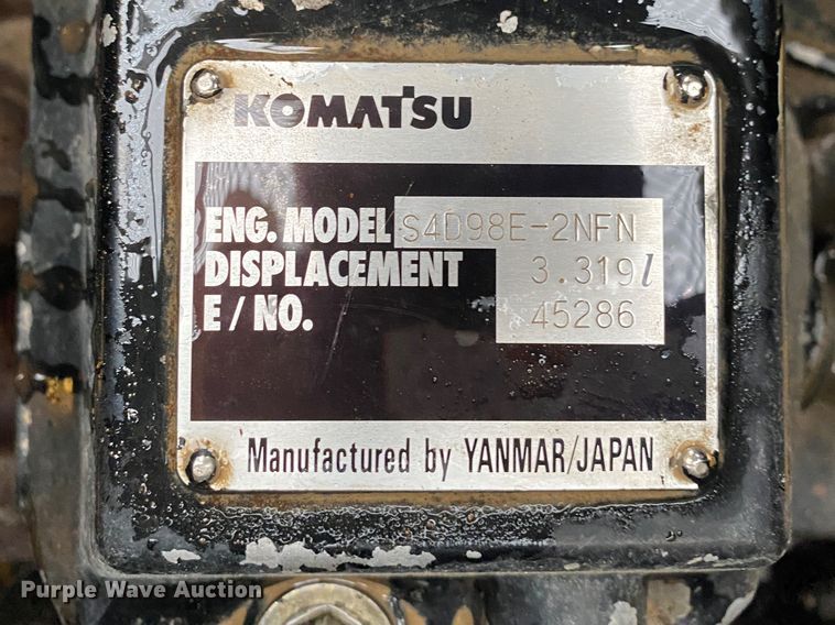 image for item DL6926 2007 Komatsu CK30  tracked skid steer loader