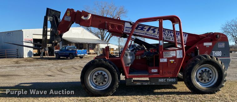 image for item DL6927 2006 Mec TH80  telehandler