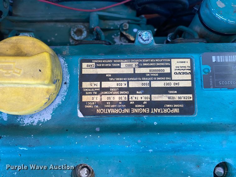 image for item DL6927 2006 Mec TH80  telehandler