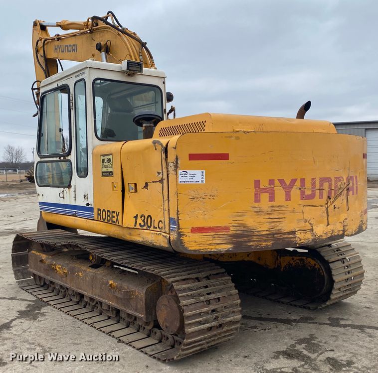 image for item DL6937 Hyundai Robex 130LC  excavator