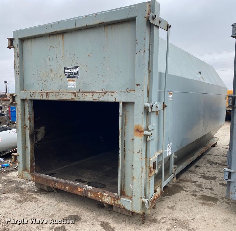 image for item DL6939 Ram Jet  roll-off compactor