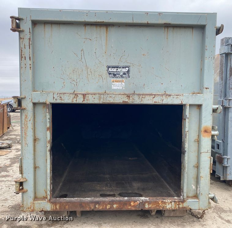 image for item DL6939 Ram Jet  roll-off compactor