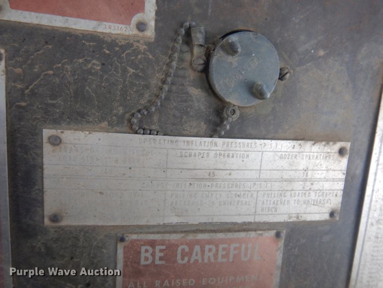 image for item DM5279 1971 Caterpillar 830MB  conventional scraper