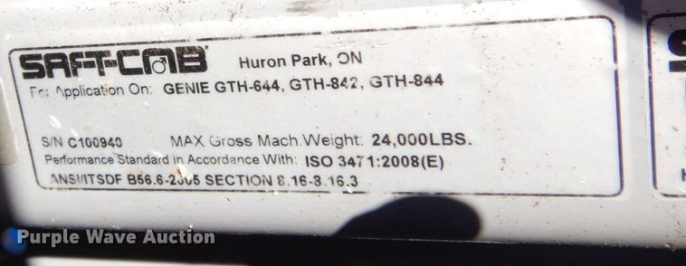 image for item DM5353 2007 Genie GTH-844  telehandler