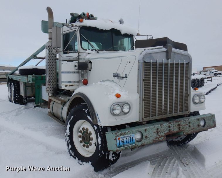 image for item DM5366 1981 Kenworth W900A  winch truck