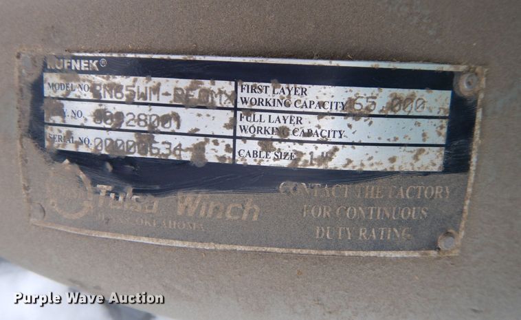 image for item DM5366 1981 Kenworth W900A  winch truck