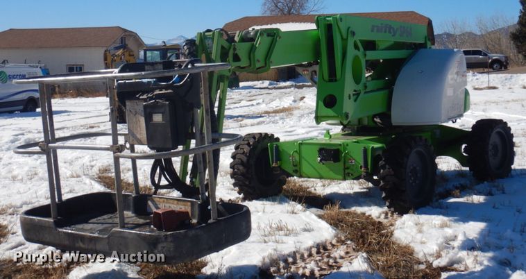 image for item DM5372 Nifty SP64D 4X4  boom lift