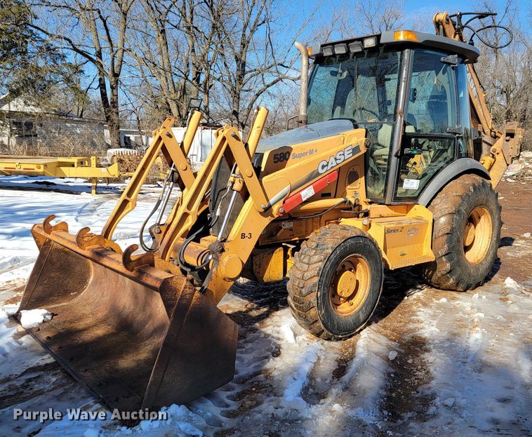 image for item DM7481 2004 Case 580 Super M  backhoe