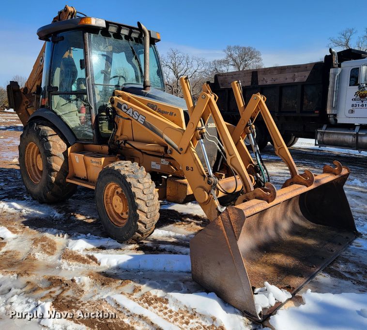 image for item DM7481 2004 Case 580 Super M  backhoe