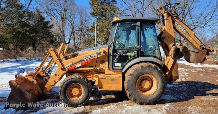 image for item DM7481 2004 Case 580 Super M  backhoe
