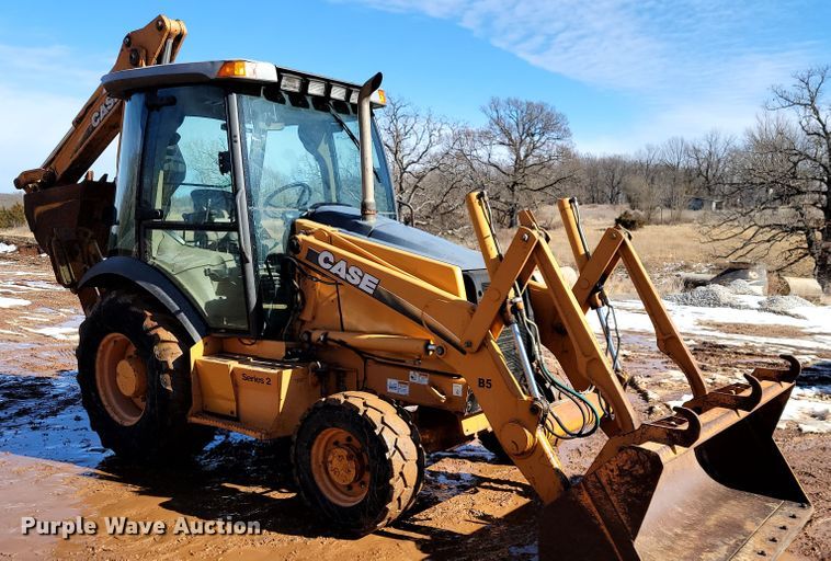 image for item DM7483 2006 Case 580 Super M Series 2  backhoe