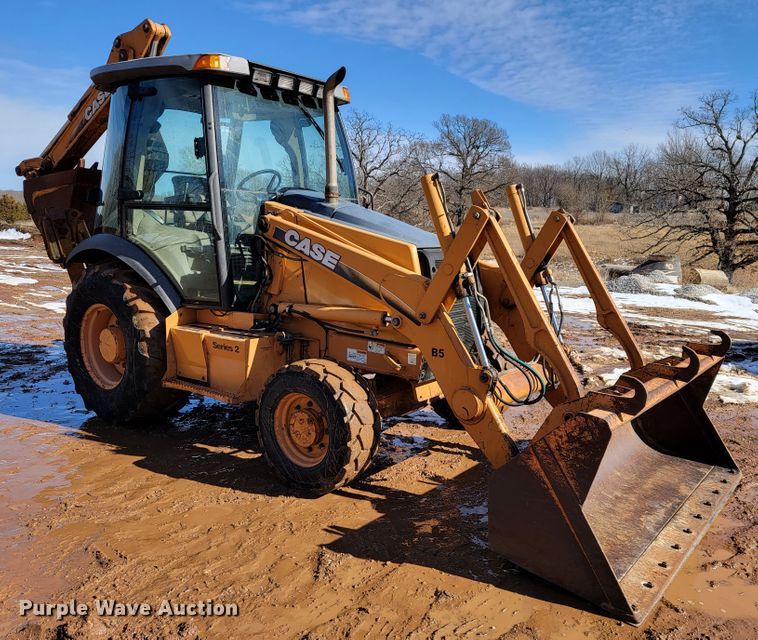 image for item DM7483 2006 Case 580 Super M Series 2  backhoe