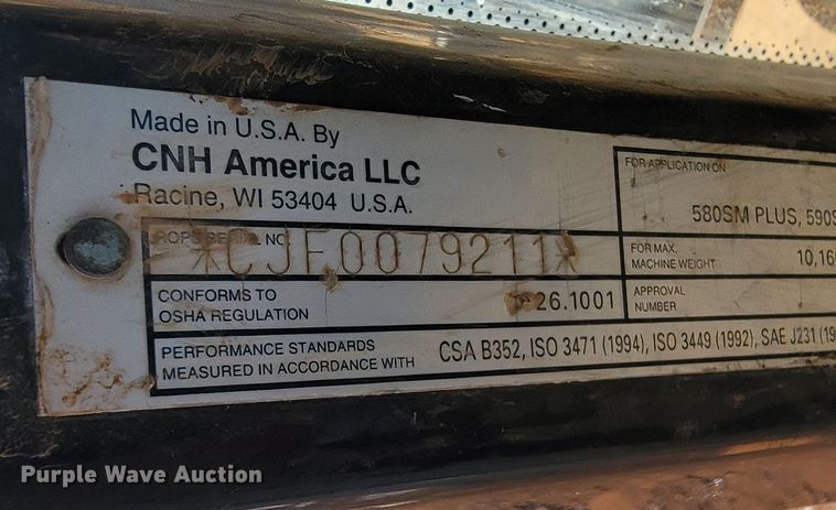 image for item DM7483 2006 Case 580 Super M Series 2  backhoe