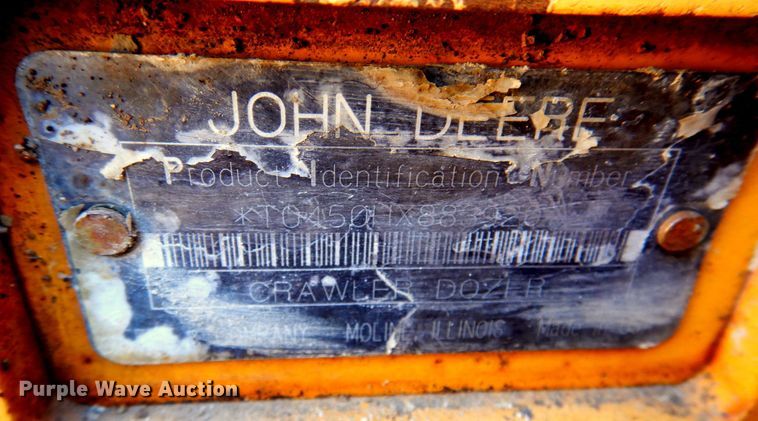 image for item DN1245 2000 John Deere 450H  dozer