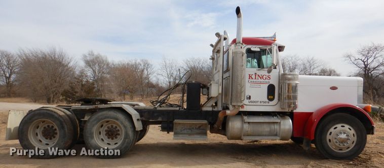 image for item DN1277 1998 Peterbilt 379  semi truck