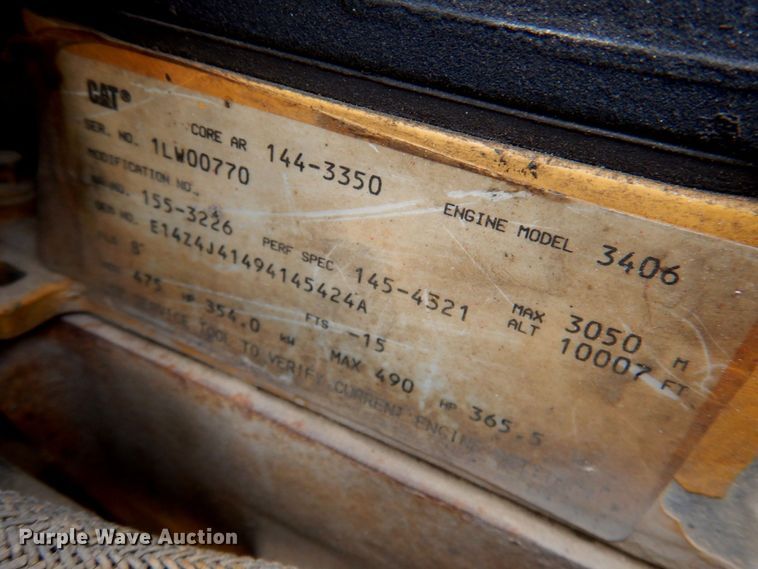 image for item DN1277 1998 Peterbilt 379  semi truck