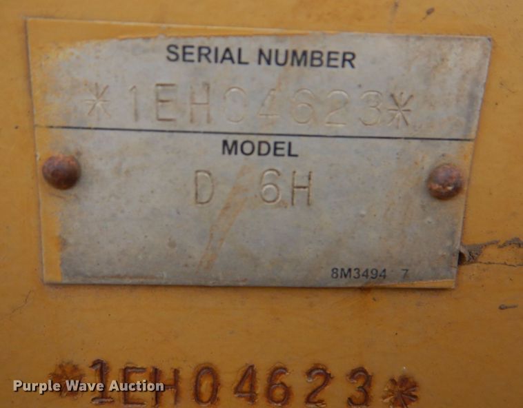 image for item DN1279 2008 Caterpillar D6T  dozer