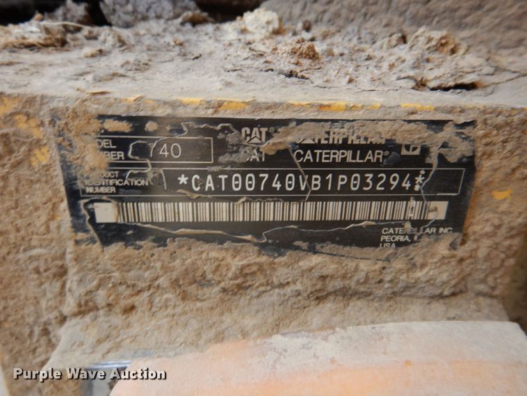 image for item DN1281 2008 Caterpillar 740  haul truck