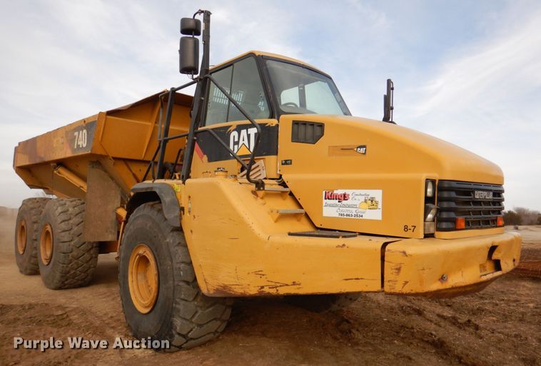 image for item DN1282 2007 Caterpillar 740  haul truck