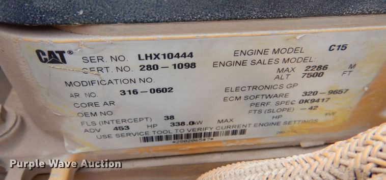 image for item DN1282 2007 Caterpillar 740  haul truck